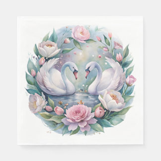Guardanapo De Papel Swan Napkins Botânico
