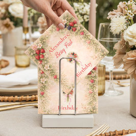 Guardanapo De Papel Sweet Berry Garden 1st Birthday