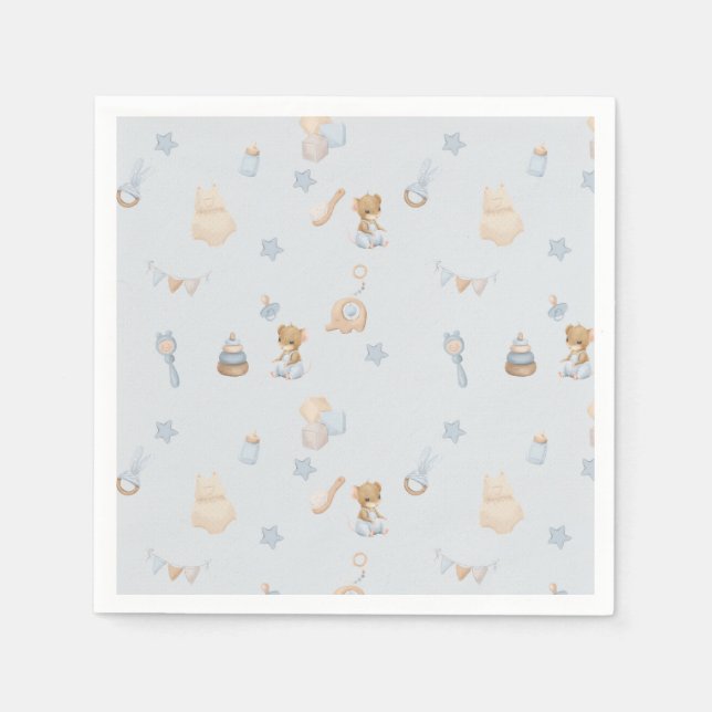 Guardanapo De Papel Sweet Little Mouse Paper Napkin (Frente)