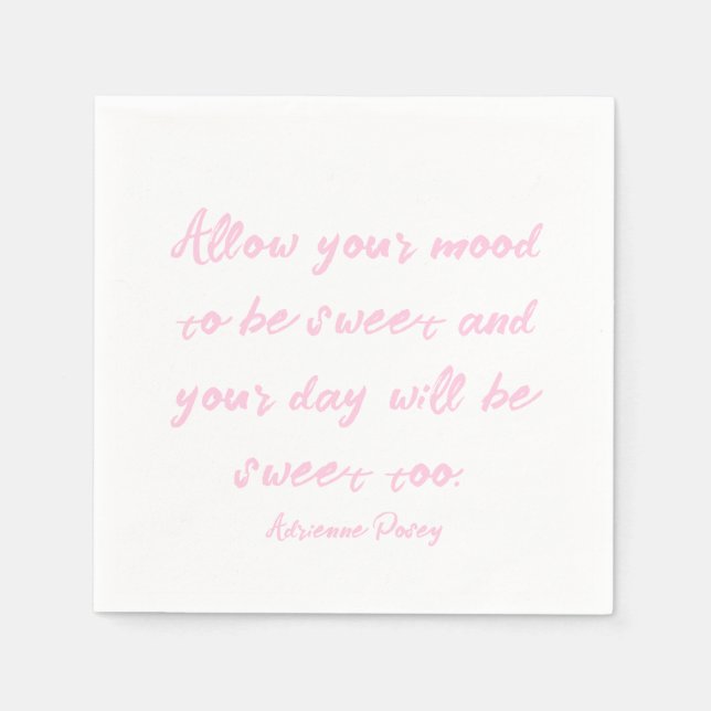 Guardanapo De Papel Sweet Napkins (Frente)