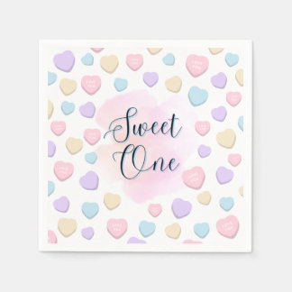 Guardanapo De Papel Sweet One First Birthday Napkins