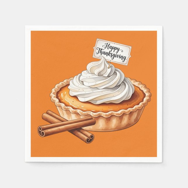 Guardanapo De Papel Sweet Thanks Thanksgiving (Frente)