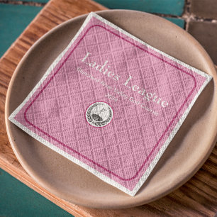 Guardanapo De Papel Swing em Estilo: Damas Rosa Liga de Golfe Napkin