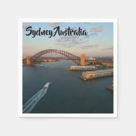 Guardanapo De Papel Sydney Austrália 50 Paper Napkins