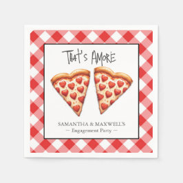 Guardanapo De Papel Tableware de Partido da Pizza Italiana