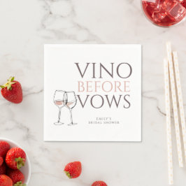 Guardanapo De Papel Taças De Vinho Doodle Vino Antes Dos Votos Chá De 