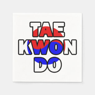 Guardanapo De Papel Taekwondo