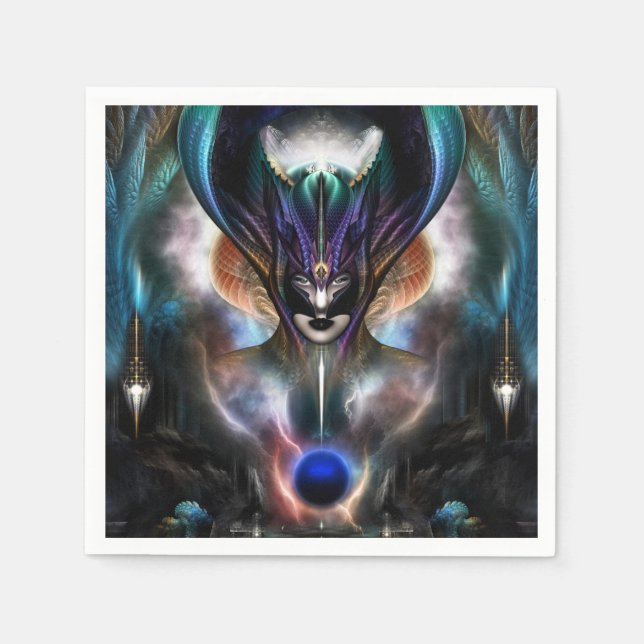 Guardanapo De Papel Taidushan Sai Espírito De Poder Papel WD Napkins (Frente)