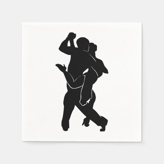 Guardanapo De Papel Tango Dancers Napkins (Frente)