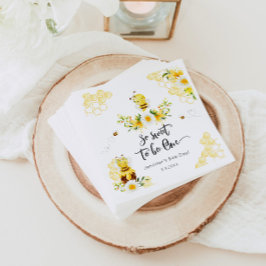 Guardanapo De Papel Tão doce de ser Um primeiro aniversario de abelha