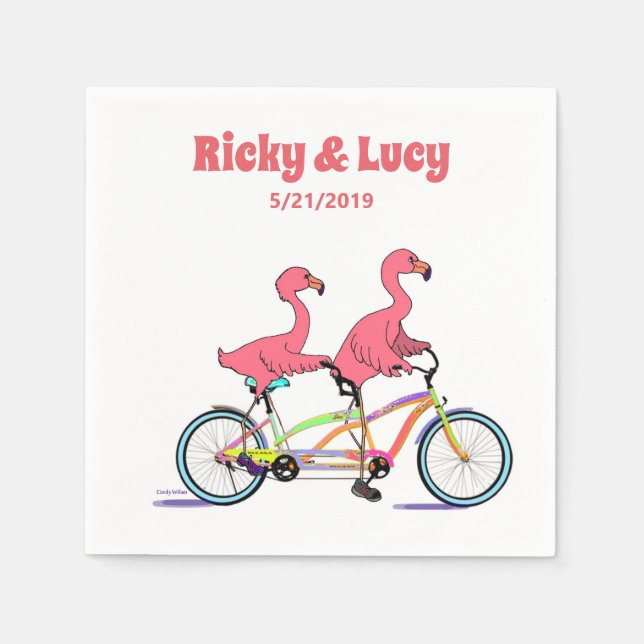 Guardanapo De Papel Tão Feliz Juntos (Frente)