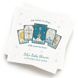 Guardanapo De Papel Tarot Baby Boy Baby Shower Paper Napkin