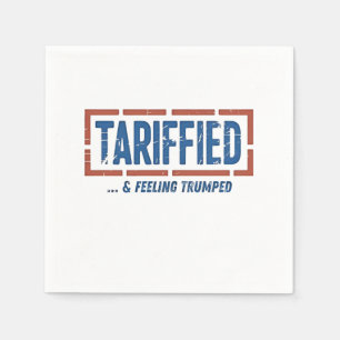 Guardanapo De Papel Tarridos e Sentidos Atropelados Anti-Trump Engraça