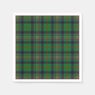 Guardanapo De Papel Tartan de Kennedy do clã