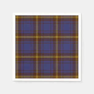 Guardanapo De Papel Tartan do irlandês de Sligo do condado