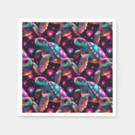 Guardanapo De Papel Tartaruga do Mar de Disco