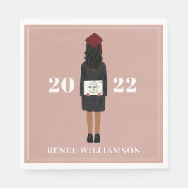 Guardanapo De Papel Tassel rosa valeu a pena a Festa de formatura de H