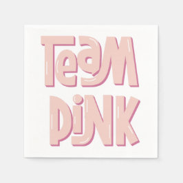 Guardanapo De Papel Team Pink Paper Napkin
