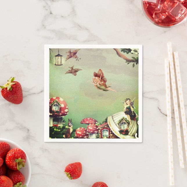 Guardanapo De Papel Tecido de dissociação da aldeia de laticínios (Insitu)