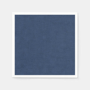 Guardanapo De Papel Tecido Jeans azuis