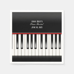 Guardanapo De Papel Teclado Piano Considerando Recepção