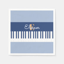 Teclas de Piano Monograma Teclado Musical Amante d