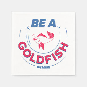 Guardanapo De Papel Ted Lasso Ser Um Peixe Goldfish