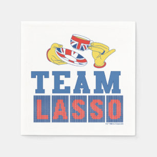Guardanapo De Papel Ted Lasso   Team Laço
