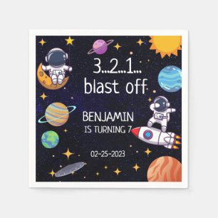 Guardanapo De Papel Tema Bonito De Qualquer Idade Aniversário