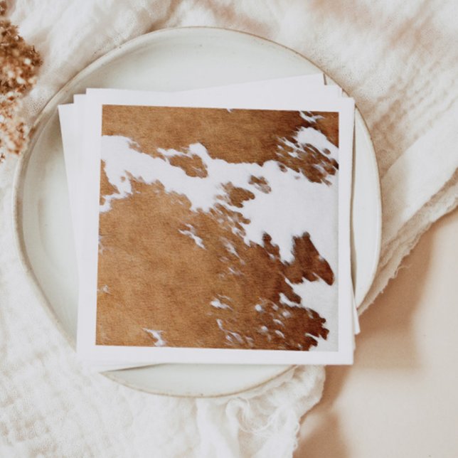 Guardanapo De Papel Tema da Ranhura Ocidental do País Impressão da Vac (Criador carregado)