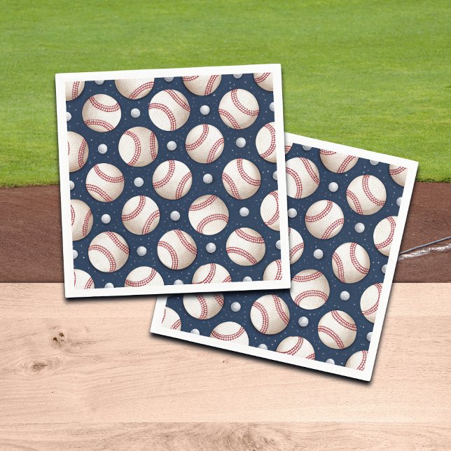 Guardanapo De Papel Tema de Beisebol (Criador carregado)