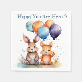 Guardanapo De Papel Tema de Celebração de Napkins em Papel