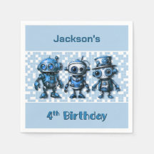 Tema de Robô Steampunk para Aniversário de 4 anos