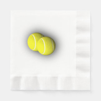 Guardanapo De Papel Tema do esporte de tênis Ball