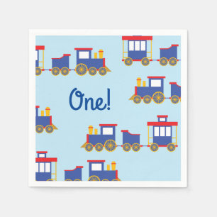 Guardanapo De Papel Tema do primeiro aniversario do Choo Choo-Choo