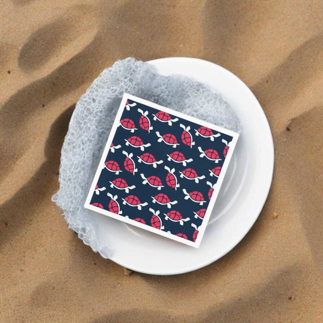 Guardanapo De Papel Tema escuro Tortoise (dinner table napkin)