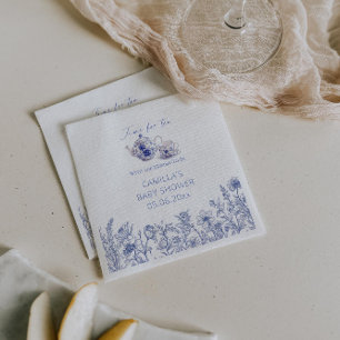 Guardanapo De Papel Tempo Para O Chá Com A Mamãe Ser Chá De Toile