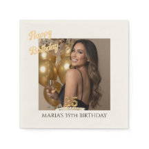 Tendências de fotos de aniversário personalizadas