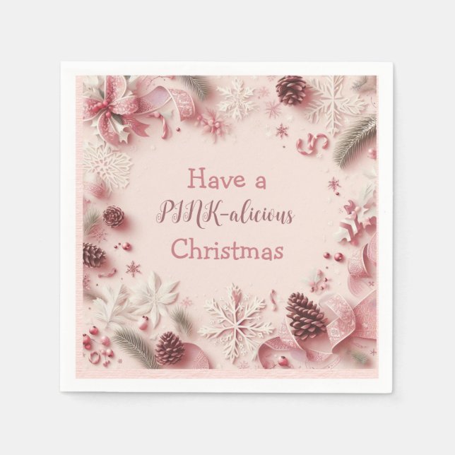 Guardanapo De Papel Tenha um Natal gostoso (Frente)