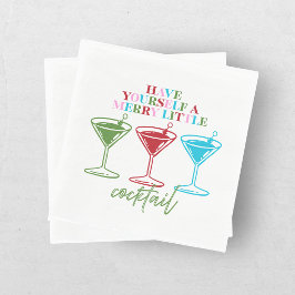 Guardanapo De Papel Tenha Uma Pequena Festa de Cocktail de Despedida d