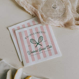Guardanapo De Papel Tênis Country Club Bachelorette