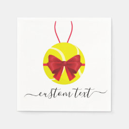 Guardanapo De Papel Tênis Gift Ball Christmas Party Custom Text Sport