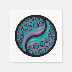 Guardanapo De Papel Tentacle Yin Yang