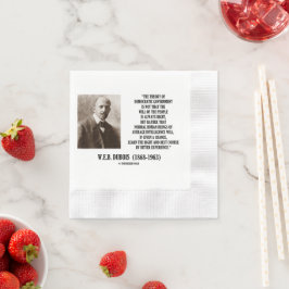 Guardanapo De Papel Teoria de Governo Democrático de W.E.B. Dubois