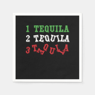 Guardanapo De Papel Tequila Engraçado Tequila Drinker Drenagem mexican