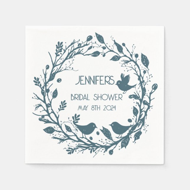 Guardanapo De Papel Terra do folclore escandinavo (Frente)