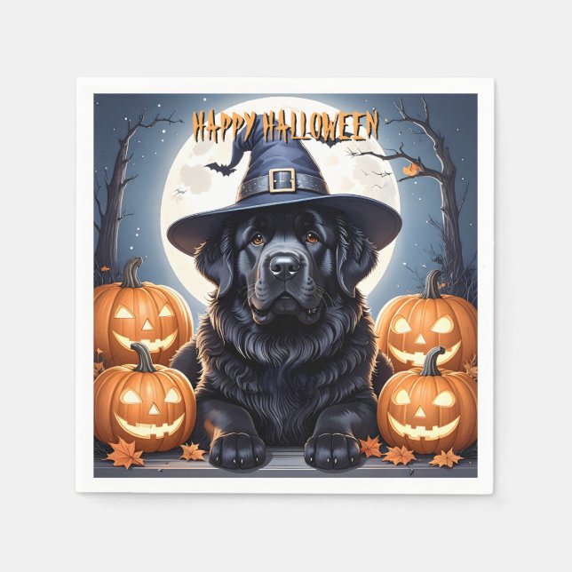 Guardanapo De Papel Terra Nova - Halloween de Cachorro (Frente)