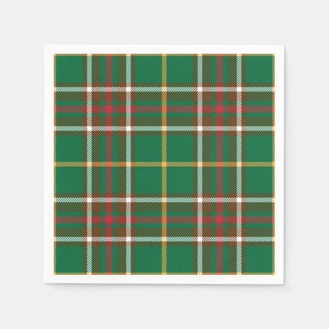 Guardanapo De Papel Terra Nova Tartan Napkins (Frente)