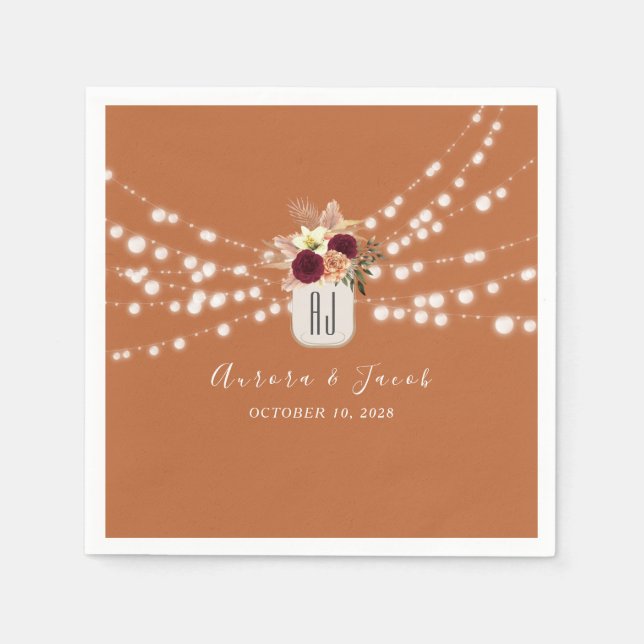 Guardanapo De Papel Terracotta Napkins (Frente)