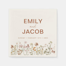 Terracotta Wildflower Boho Casado Em Bloom